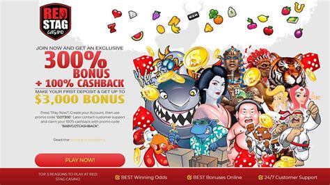 red stag casino signup bonus.